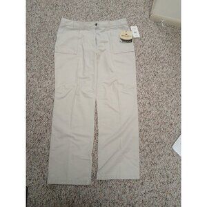 Vintage Women's Woolrich Khakis (18) British Tan Zip Closure. NWT